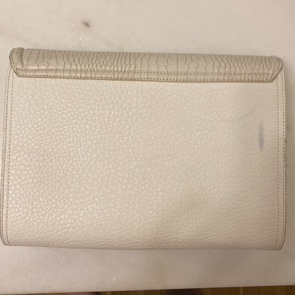 French Connection Faux Leather Clutch - Picture 2 of 5